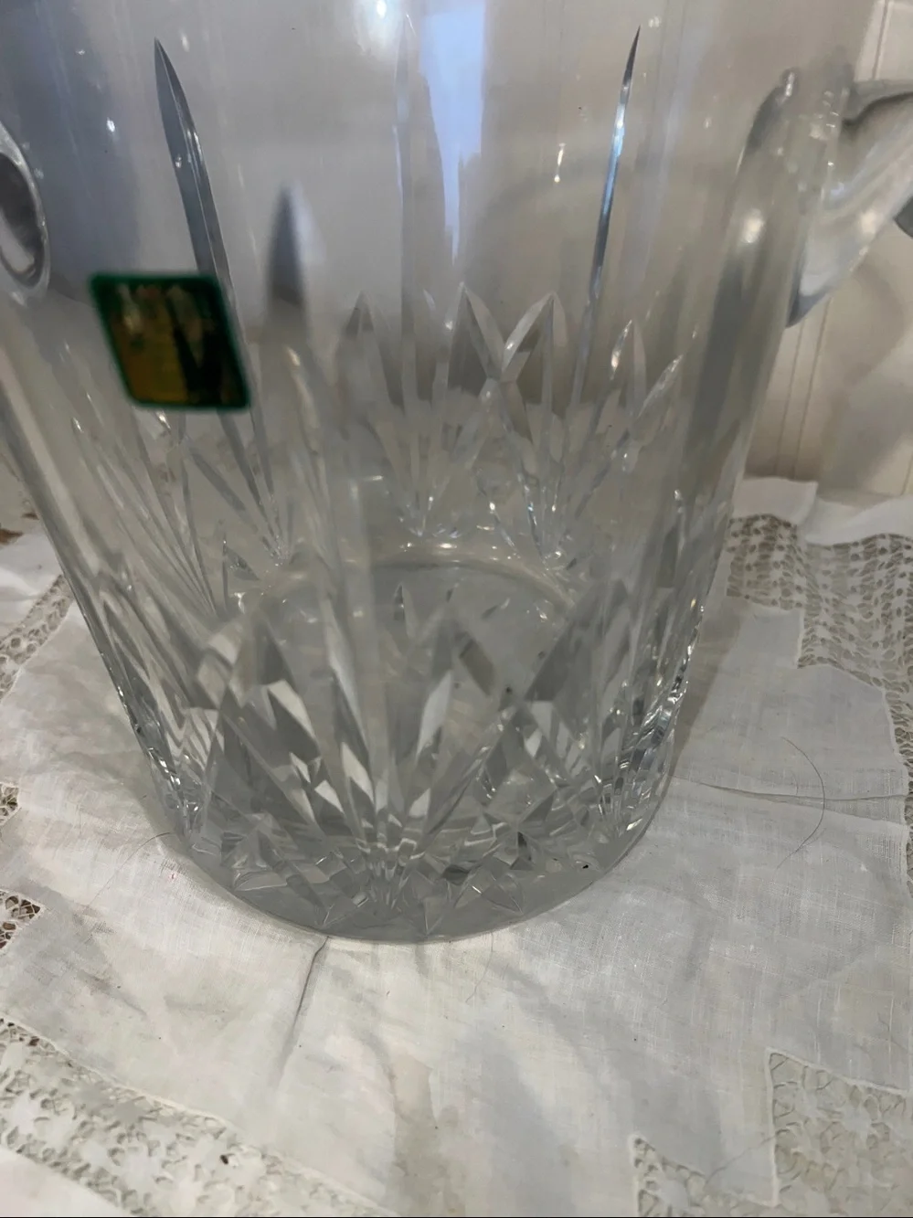 Vintage Waterford Crystal Brookside Ice Bucket
